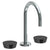 Watermark 36-2-NM Zen Deck Mounted 3 Hole Extended Gooseneck Lavatory Set - Parent