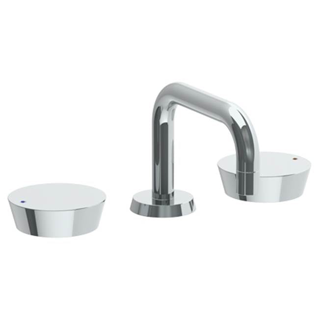 Watermark 36-2.17-BL1 Zen Deck Mounted 3 Hole Square Square Lavatory Set