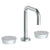 Watermark 36-2.18-BL1 Zen Deck Mounted 3 Hole Extended Square Spout Lavatory Set
