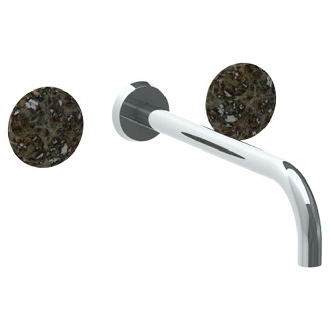 Watermark 36-2.2L-MM Zen Wall Mounted 3 Hole Lavatory Set With 11 7/8" Spout