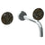 Watermark 36-2.2M-MM Zen Wall Mounted 3 Hole Lavatory Set With 8 3/4" Spout