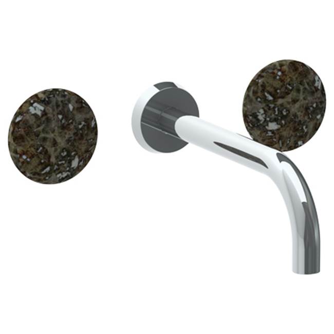 Watermark 36-2.2M-MM Zen Wall Mounted 3 Hole Lavatory Set With 8 3/4" Spout