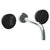 Watermark 36-2.2M-NM Zen Wall Mounted 3 Hole Lavatory Set With 8 3/4" Spout