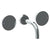 Watermark 36-2.2S-BL1 Zen Wall Mounted 3 Hole Lavatory Set With 6" Spout