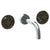 Watermark 36-2.2S-MM Zen Wall Mounted 3 Hole Lavatory Set With 6" Spout