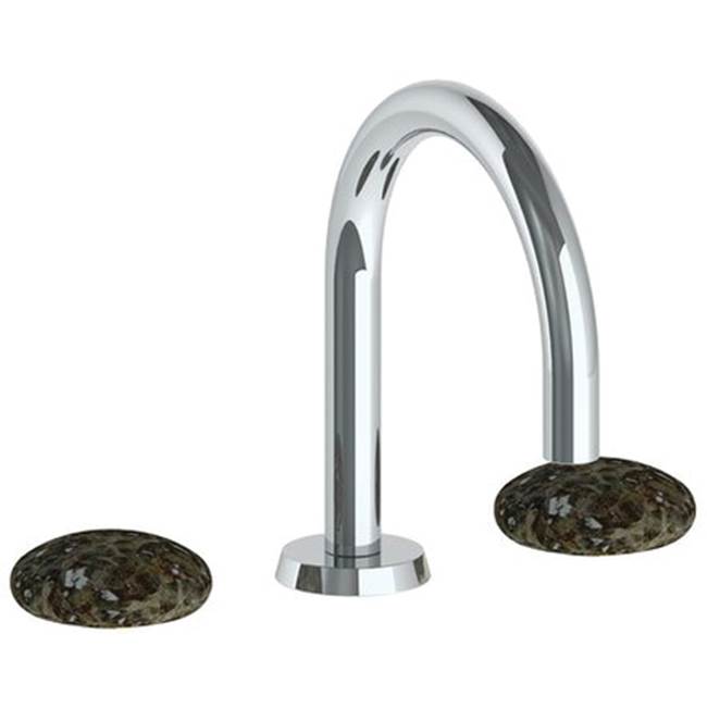 Watermark 36-2S-HL Zen Deck Mounted 3 Hole Gooseneck Lavatory Set