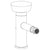 Watermark 36-4.1-CM Zen Deck Mounted Monoblock Bidet Mixer