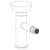 Watermark 36-4.1-IW Zen Deck Mounted Monoblock Bidet Mixer