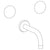 Watermark 36-5-HD Zen Wall Mounted 3 Hole Bath Set