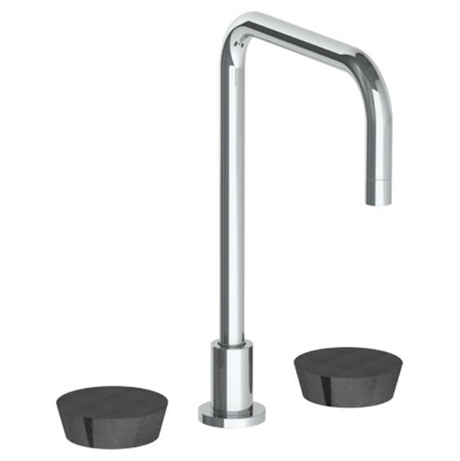 Watermark 36-7-NM Zen Deck Mounted 3 Hole Square Top Kitchen Faucet