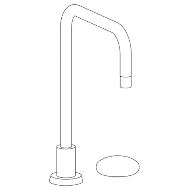 Watermark 36-7.1.3-HD Zen Deck Mounted 2 Hole Square Top Kitchen Faucet
