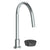 Watermark 36-7.1.3G-NM Zen Deck Mounted 2 Hole Gooseneck Kitchen Faucet