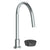 Watermark 36-7.1.3G-NM Zen Deck Mounted 2 Hole Gooseneck Kitchen Faucet