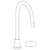 Watermark 36-7.1.3G-WM Zen Deck Mounted 2 Hole Gooseneck Kitchen Faucet - Parent