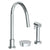 Watermark 36-7.1.3GA-BL1 Zen Deck Mounted 3 Hole Gooseneck Kitchen Set - Includes Side Spray - Parent