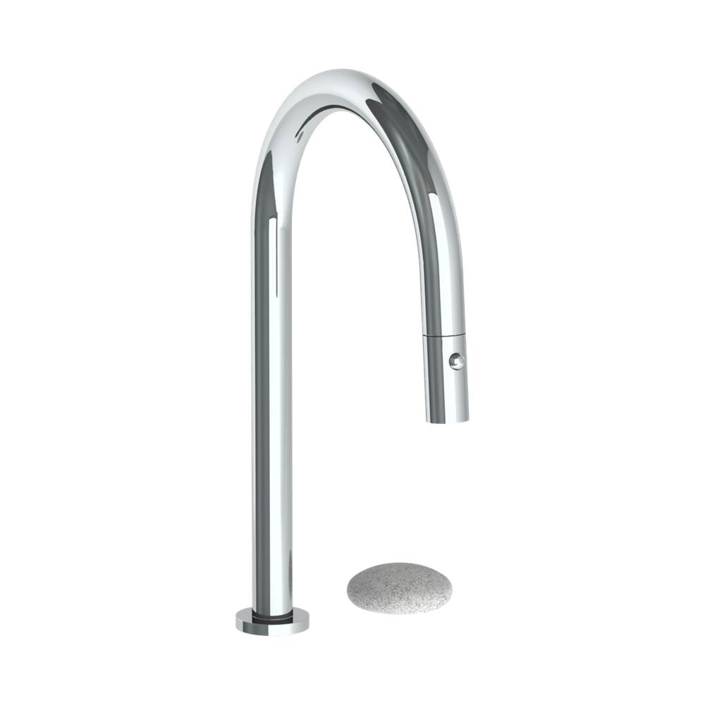 Watermark 36-7.1.3PG2-WM Deck Mounted 2 Hole Gooseneck Kitchen Faucet With Pull Down Spray - Parent