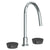 Watermark 36-7G-NM Zen Deck Mounted 3 Hole Gooseneck Kitchen Faucet - Parent