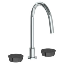 Load image into Gallery viewer, Watermark 36-7G-NM Zen Deck Mounted 3 Hole Gooseneck Kitchen Faucet