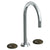 Watermark 36-8-MM Zen Deck Mounted 3 Hole Gooseneck Bath Set - Parent