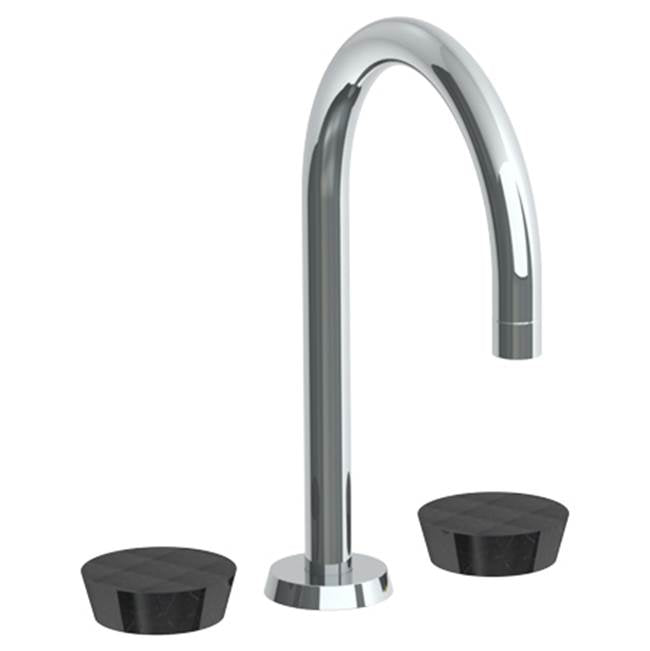 Watermark 36-8-NM Zen Deck Mounted 3 Hole Gooseneck Bath Set - Parent