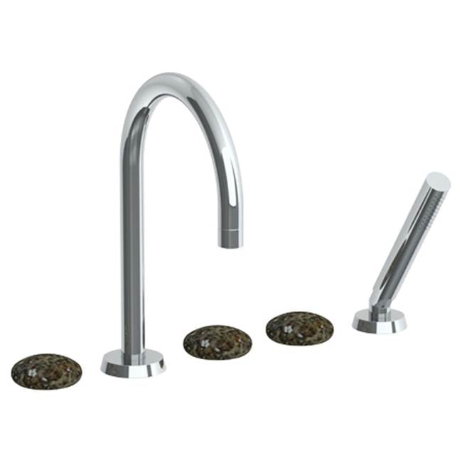 Watermark 36-8.1-MM Zen Deck Mounted 5 Hole Gooseneck Bath Set - Parent
