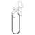 Watermark 36-8.2-HD Zen Deck Mounted Exposed Gooseneck Bath Set With Hand Shower