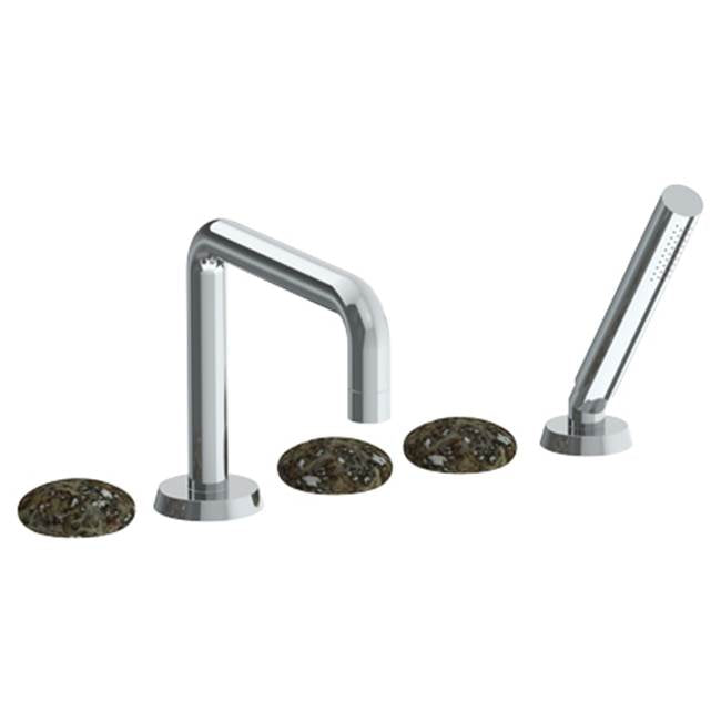 Watermark 36-8.26.1-MM Zen Deck Mounted 5 Hole Square Bath Set - Parent