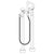 Watermark 36-8.26.3-HL Zen Floor Standing Square Bath Set With Slim Hand Shower