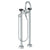Watermark 36-8.3V-NM Zen Floor Standing Gooseneck Bath Set With Volume Hand Shower - Parent