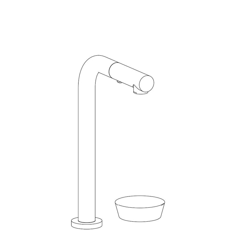 Watermark 36-9.1.3P1-IW Deck Mounted 2 Hole Square Top Prep Faucet With Pull Out Spray - Parent