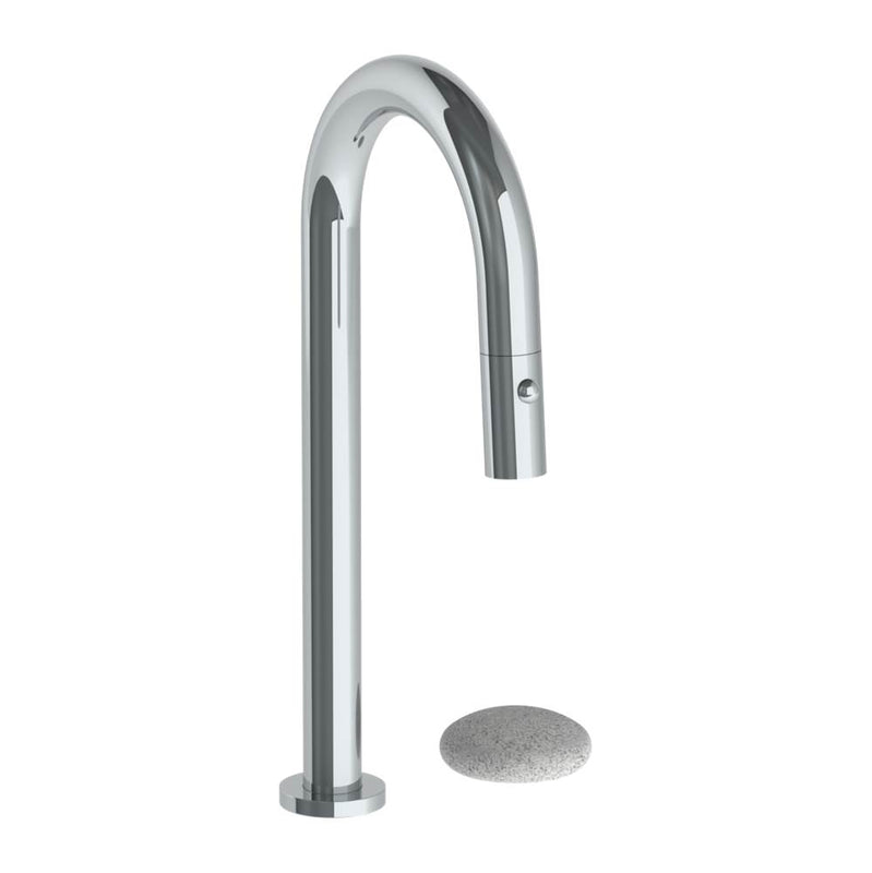 Watermark 36-9.1.3PG2-WM Deck Mounted 2 Hole Gooseneck Prep Faucet With Pull Down Spray - Parent