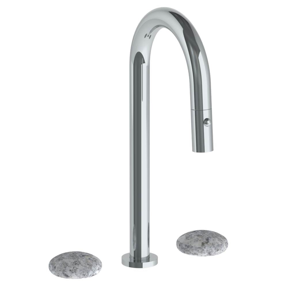 Watermark 36-9PG4-WM Deck Mounted 3 Hole Gooseneck Prep Faucet With Pull Down Spray - Parent