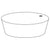 Watermark 36-DTC-IW Zen Trim For Deck Mounted Cold Valve