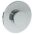 Watermark 36-P80-BL1 Zen Wall Mounted Pressure Balance Shower Trim 7" Diameter