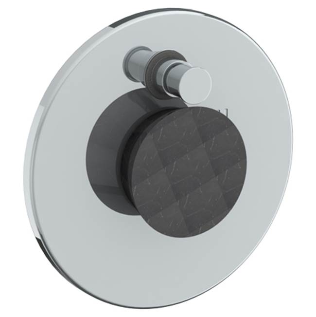Watermark 36-P90-NM Zen Wall Mounted Pressure Balance Shower Trim With Diverter 7" Diameter