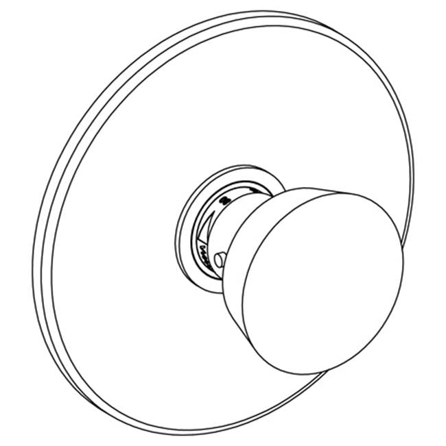 Watermark 36-T10-CM Zen Wall Mounted Thermostatic Shower Trim 7-1/2" Diameter
