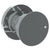 Watermark 36-T15-BL1 Zen Wall Mounted Mini Thermostatic Shower Trim 3-1/2" Diameter