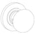 Watermark 36-T15-WM Zen Wall Mounted Mini Thermostatic Shower Trim 3-1/2" Diameter - Parent
