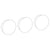Watermark 36-WTR3-CM Zen Wall Mounted 3-Valve Shower Trim