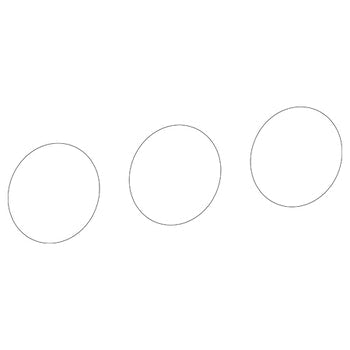 Watermark 36-WTR3-HD Zen Wall Mounted 3-Valve Shower Trim