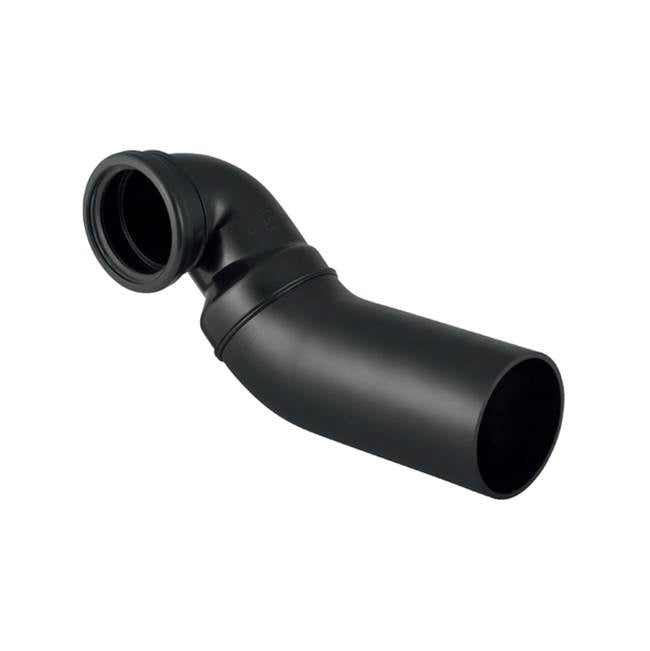 Geberit 366.913.16.1 Pe Connection Bend 90 Degrees For Wall-Hung Wc, Offset To The Left, With Extension: D90Mm D1=90Mm