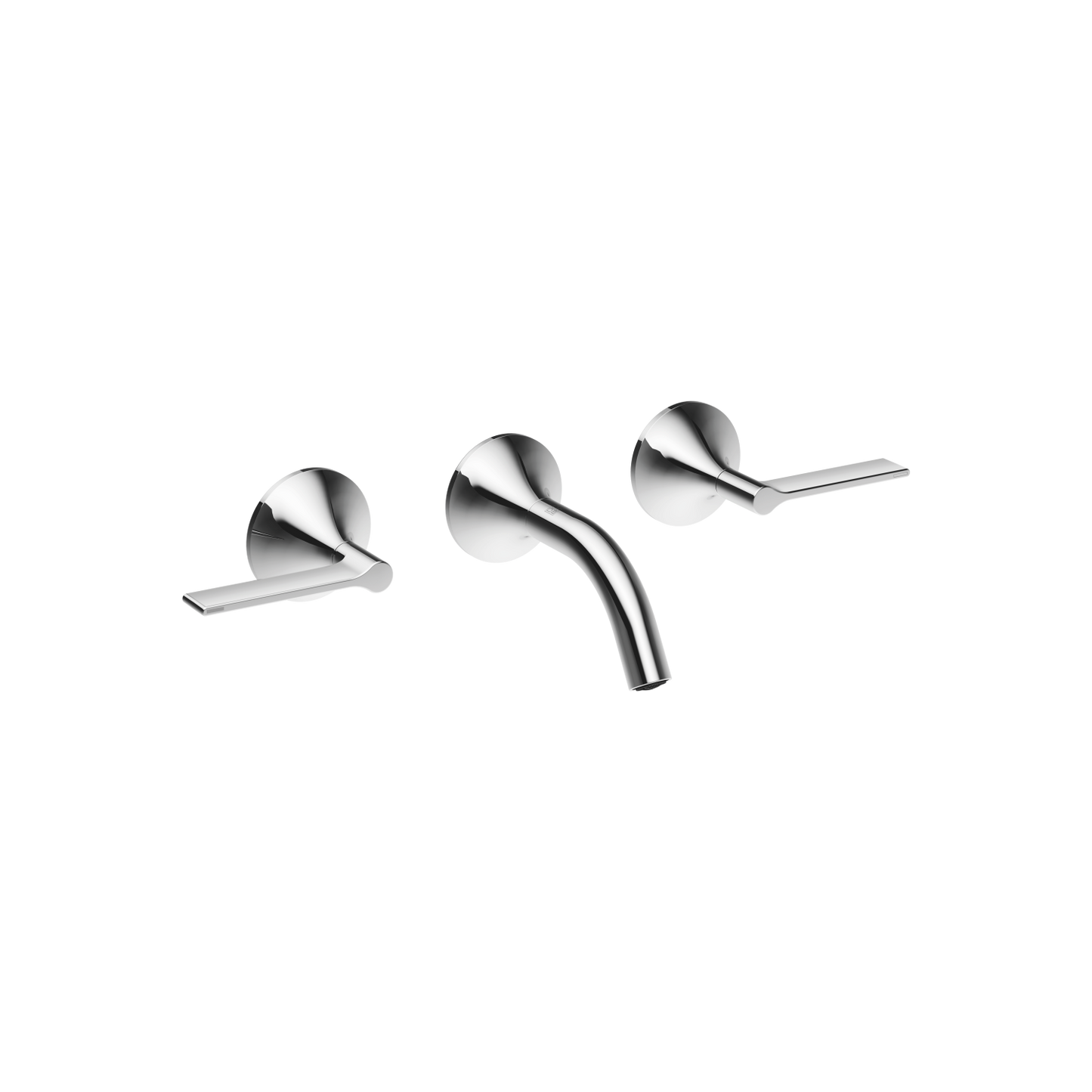 Dornbracht 36702819 Vaia Wall-Mounted Three-Hole Lavatory Mixer Without Drain