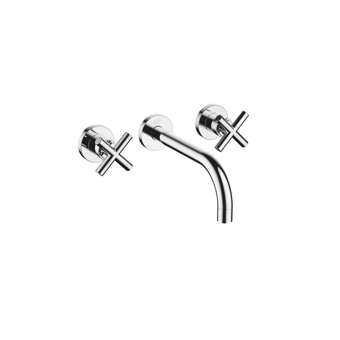 Dornbracht 36712892 Tara Wall-Mounted Three-Hole Lavatory Mixer Without Drain