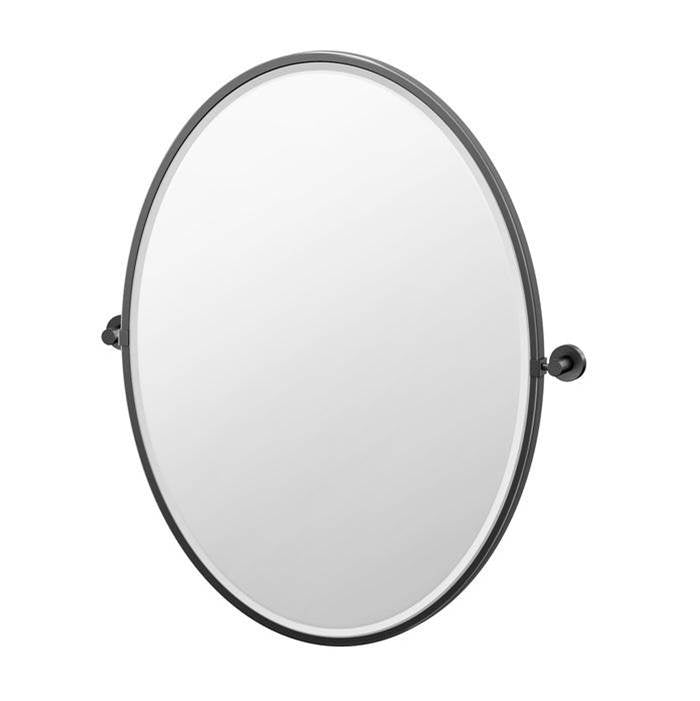 Gatco Glam 27.5H Framed Oval Mirror