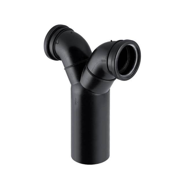 Geberit 367.923.16.1 Pe Double Connection Bend 90 Degrees: D110Mm D1=90Mm