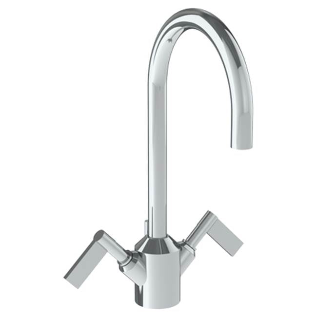 Watermark 37-1-BL2 Blue Deck Mounted 2 Handle Monoblock Lavatory Mixer
