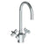 Watermark 37-1-BL3 Blue Deck Mounted 2 Handle Monoblock Lavatory Mixer
