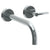 Watermark 37-1.2M-BL2 Blue Wall Mounted 2 Hole Lavatory Set With 8 3/4" Spout
