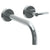 Watermark 37-1.2M-BL2 Blue Wall Mounted 2 Hole Lavatory Set With 8 3/4" Spout