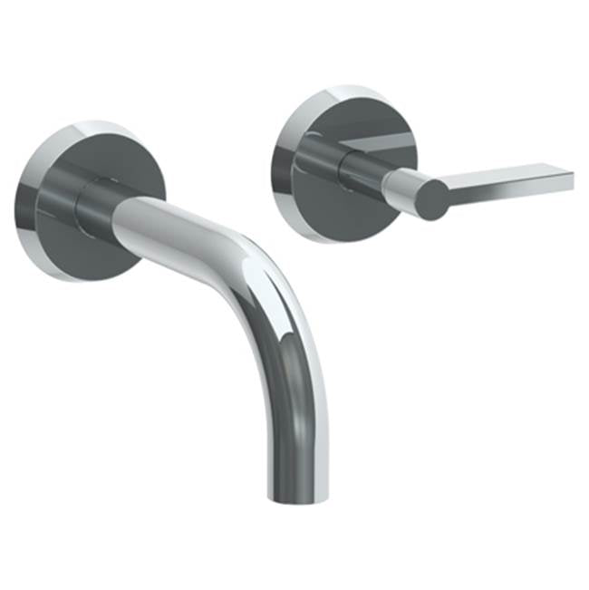 Watermark 37-1.2S-BL2 Blue Wall Mounted 2 Hole Lavatory Set With 6" Spout
